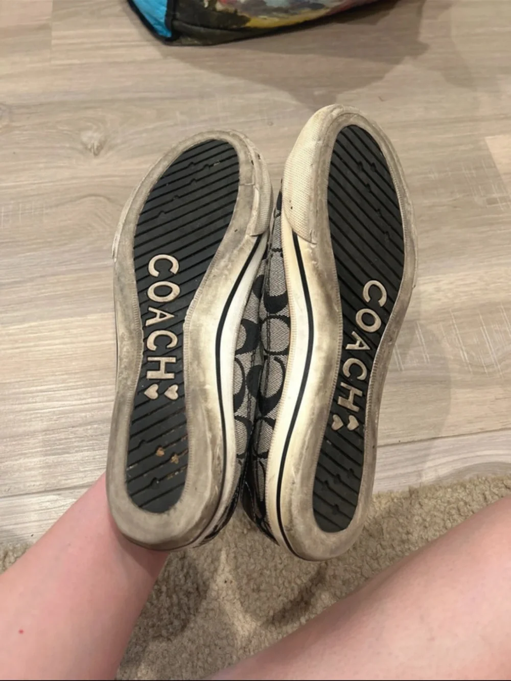 Coach Bev Signature Logo Slip-On Sneakers